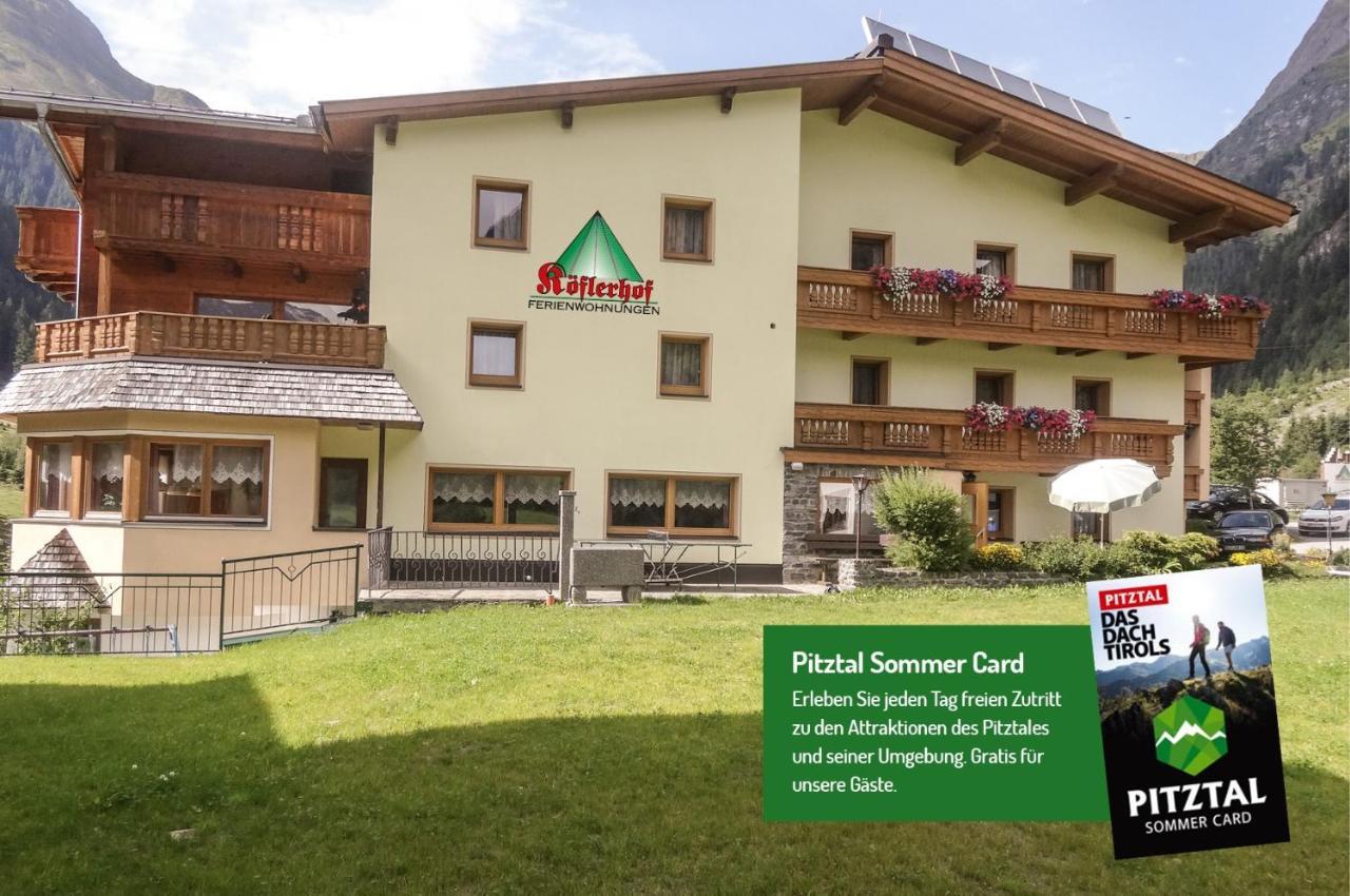 Koeflerhof Appartements Sankt Leonhard im Pitztal Ngoại thất bức ảnh